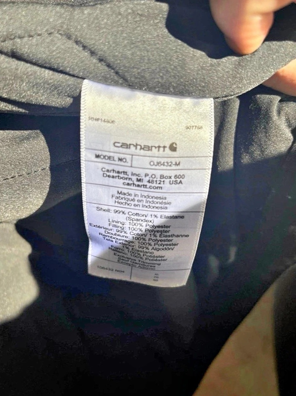 Carhartt Montana Rugged Flex Duck Relaxed Fit Insulated Jacket Black XL